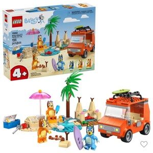 LEGO Bluey: Bluey's Beach & Family Car Trip Building Set 11202 NEW!!